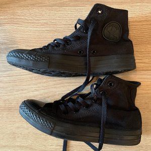 Black Converse High Tops